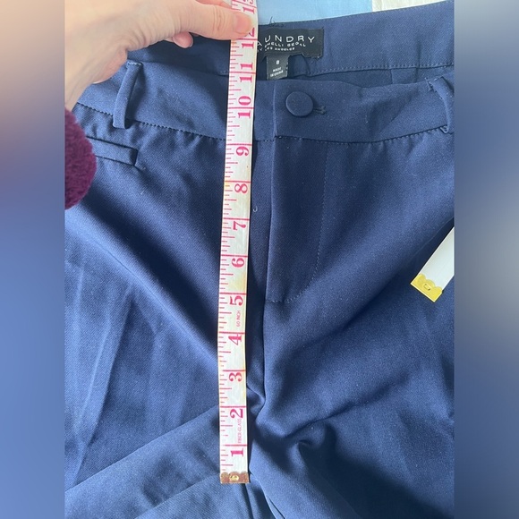 Laundry by Shelli Segal Womens Navy Trouser Work Formal Everyday Casual Pants 8 - Picture 11 of 11